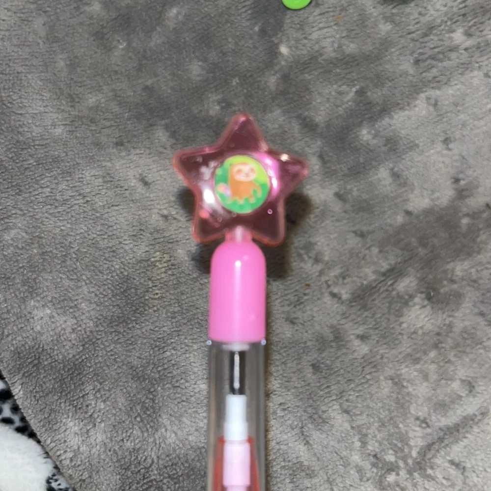Stocking stuffers - 2 sloth pop up pencils and a pen
